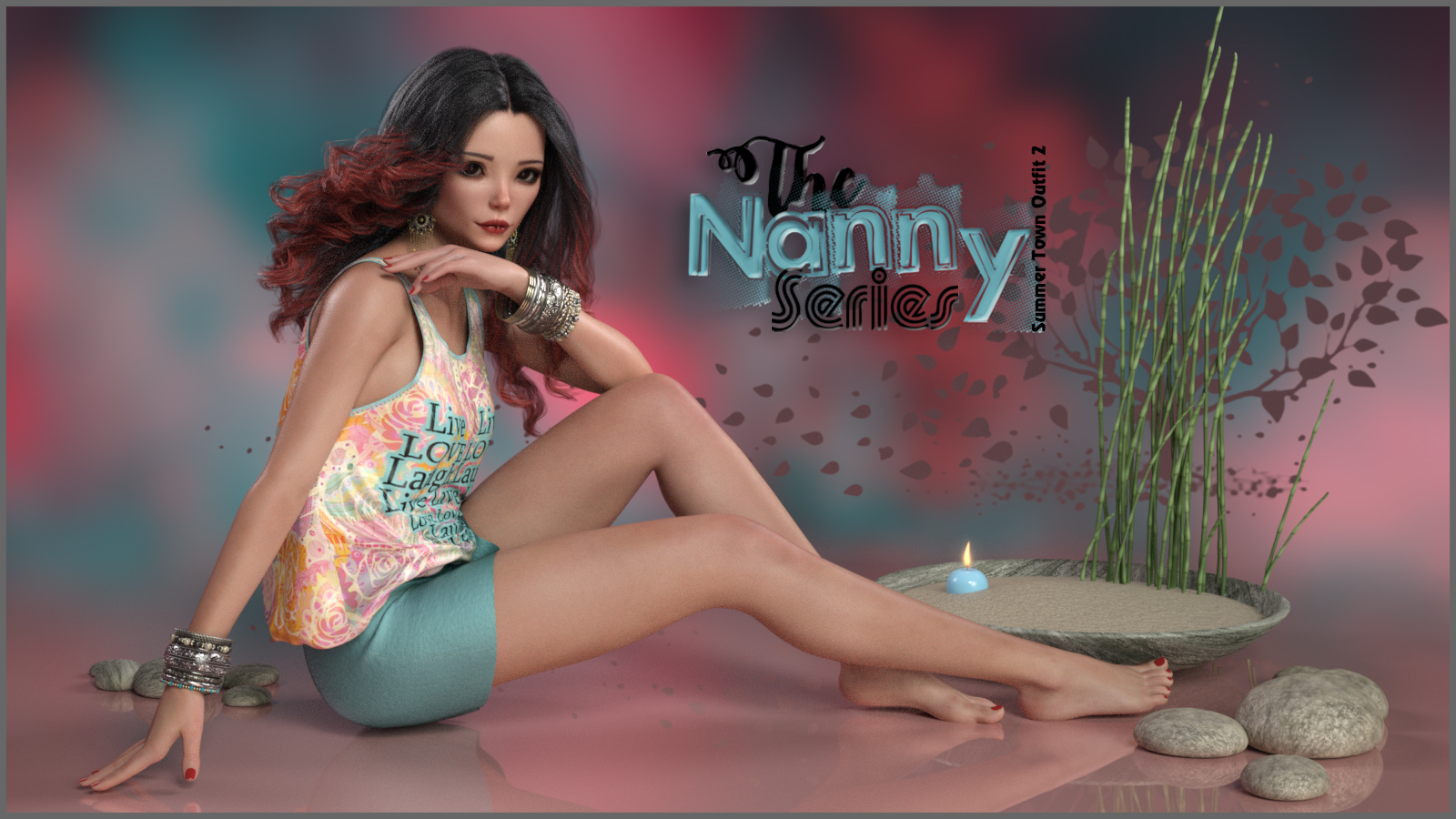 The Nanny Series: Summer Town Outfit 2 G8F by N/A