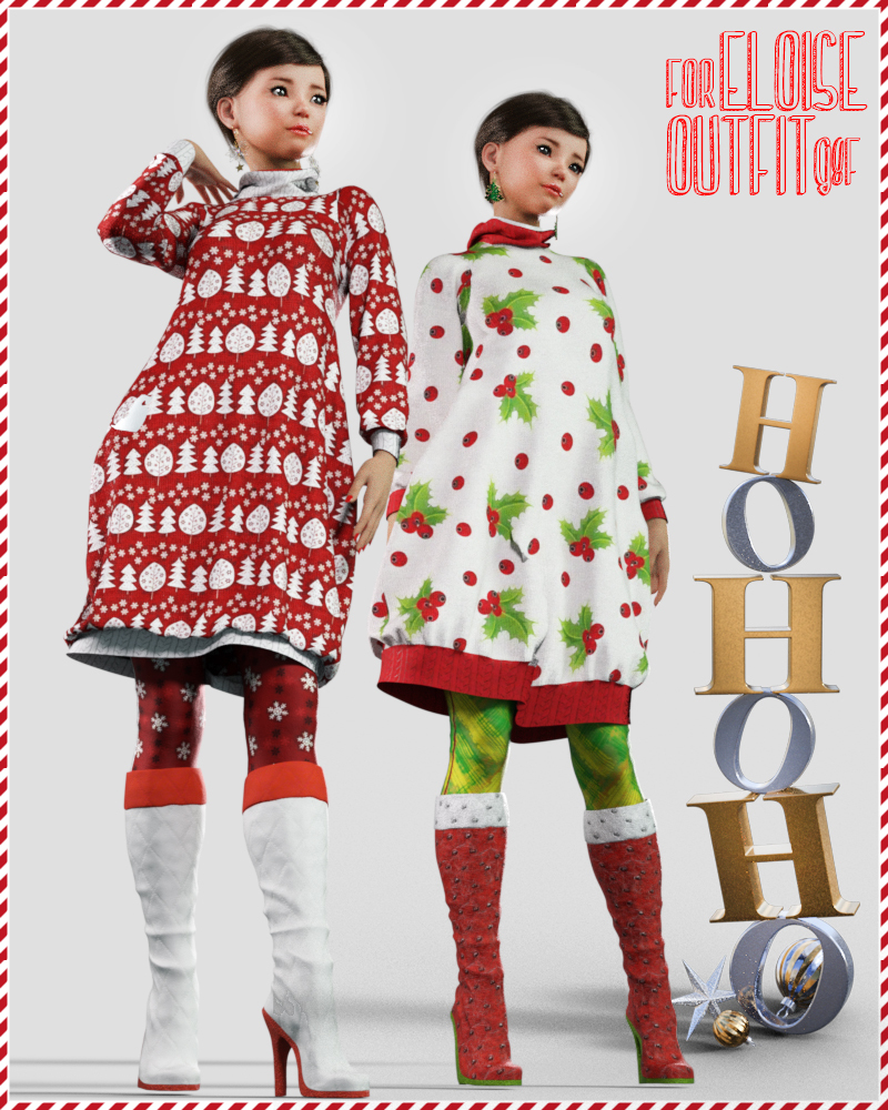 HoHoHo Eloise Outfit G8F by N/A