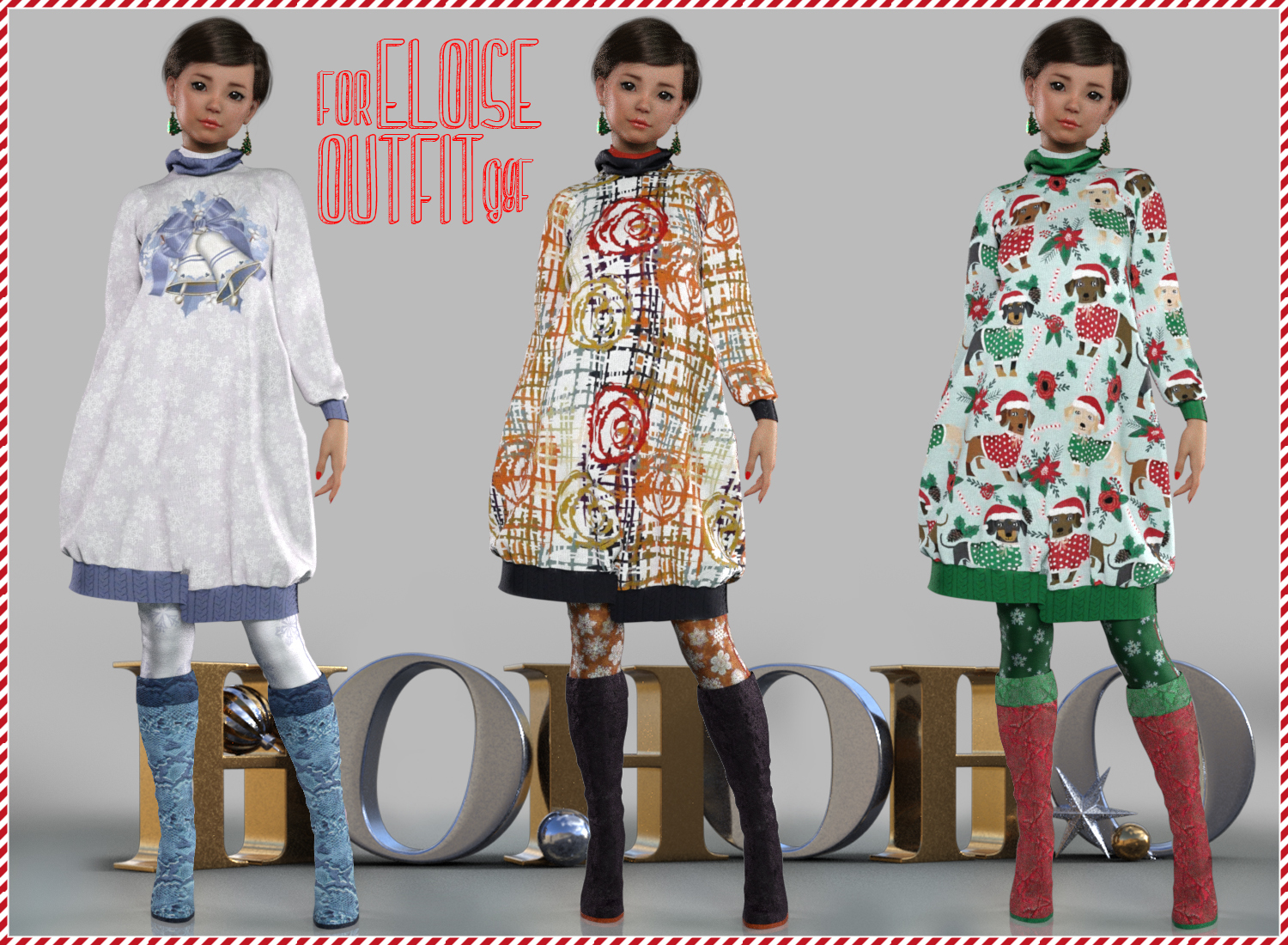 HoHoHo Eloise Outfit G8F by N/A