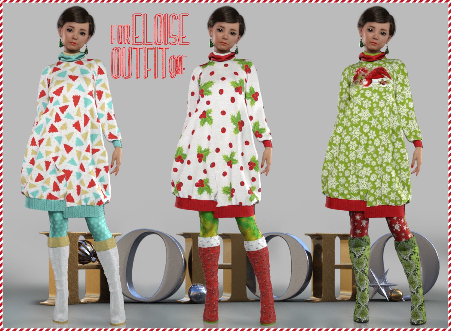 HoHoHo Eloise Outfit G8F by N/A