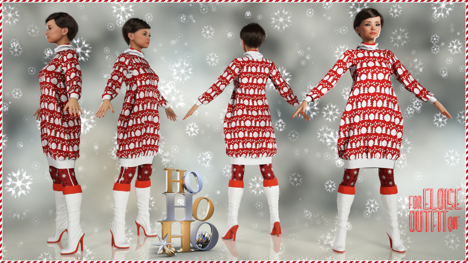 HoHoHo Eloise Outfit G8F by N/A