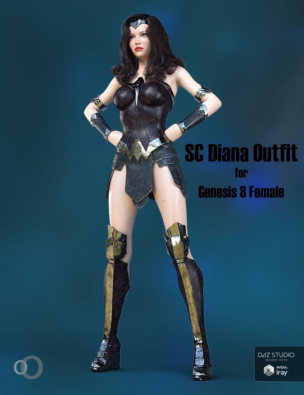 SC Diana Outfit for Genesis 8 Female by N/A