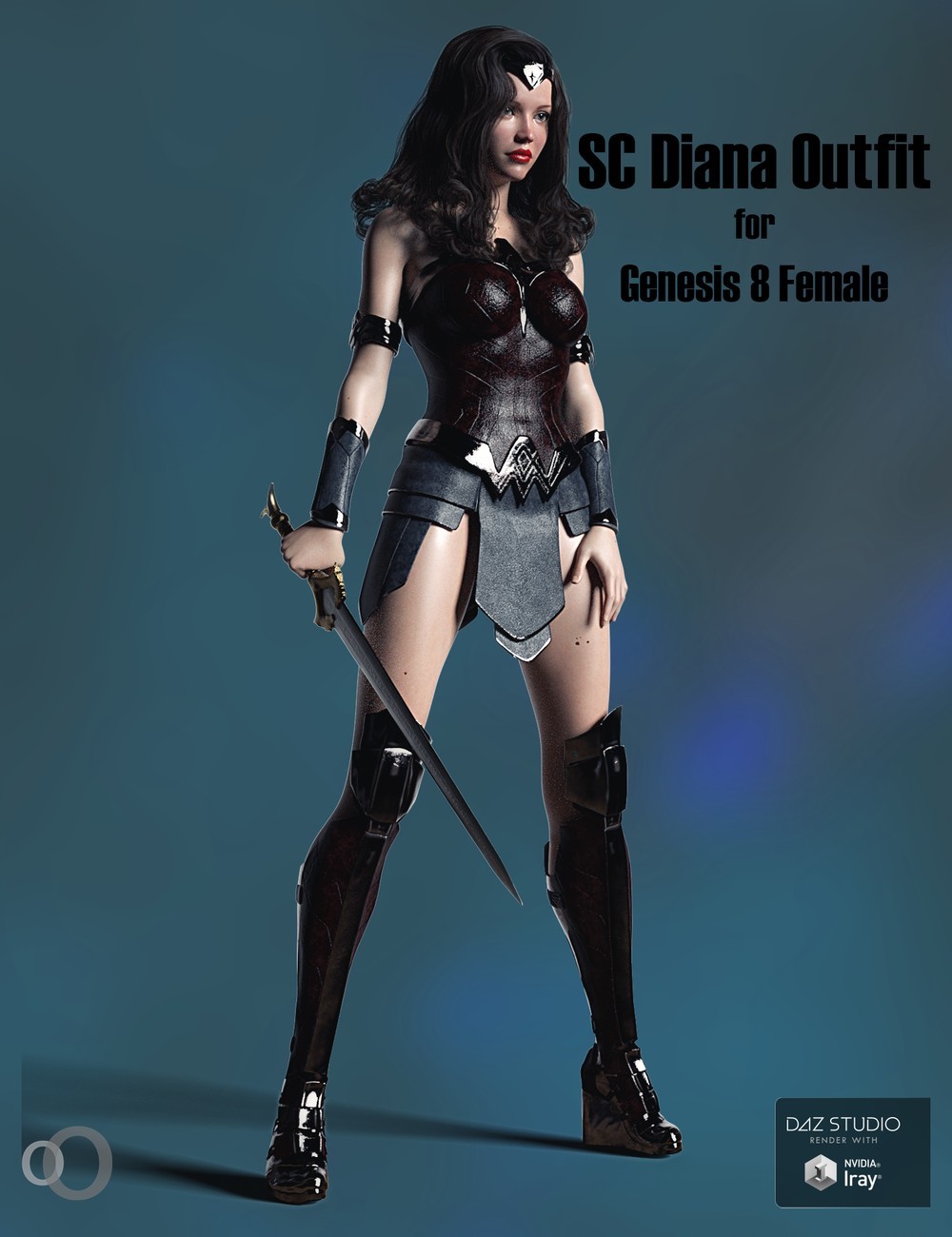 SC Diana Outfit for Genesis 8 Female by N/A