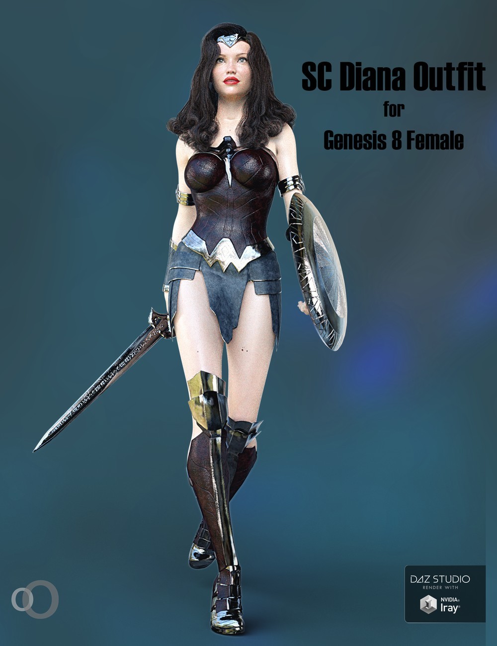 SC Diana Outfit for Genesis 8 Female by N/A