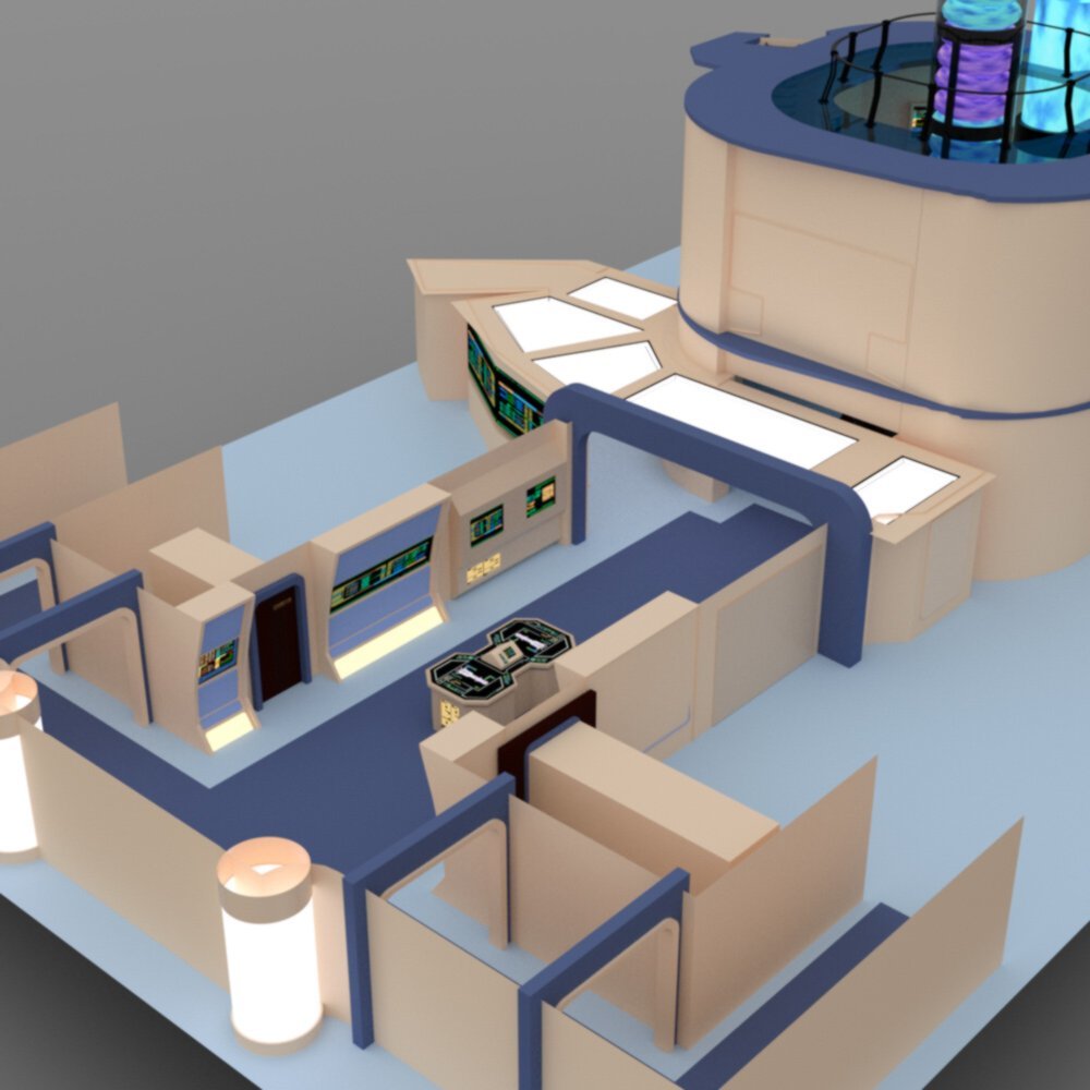 Starship Engineering Room 2 for DAZ Studio by N/A
