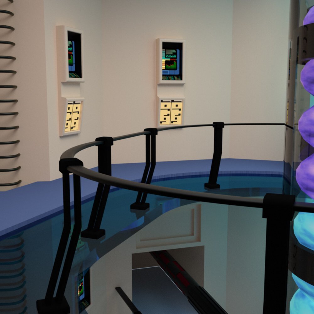 Starship Engineering Room 2 for DAZ Studio by N/A
