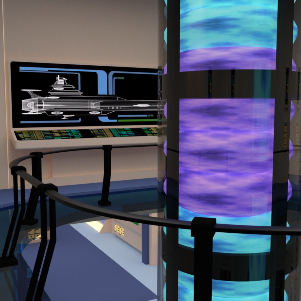 Starship Engineering Room 2 for DAZ Studio by N/A