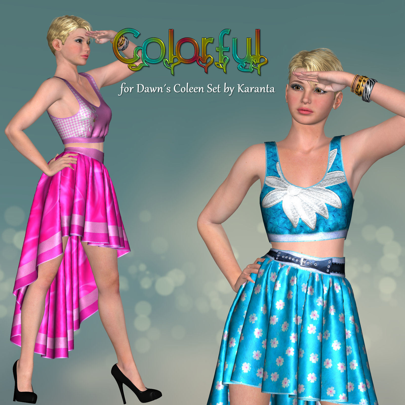 DA-Colorful for Dawns Coleen Set by Karanta by N/A