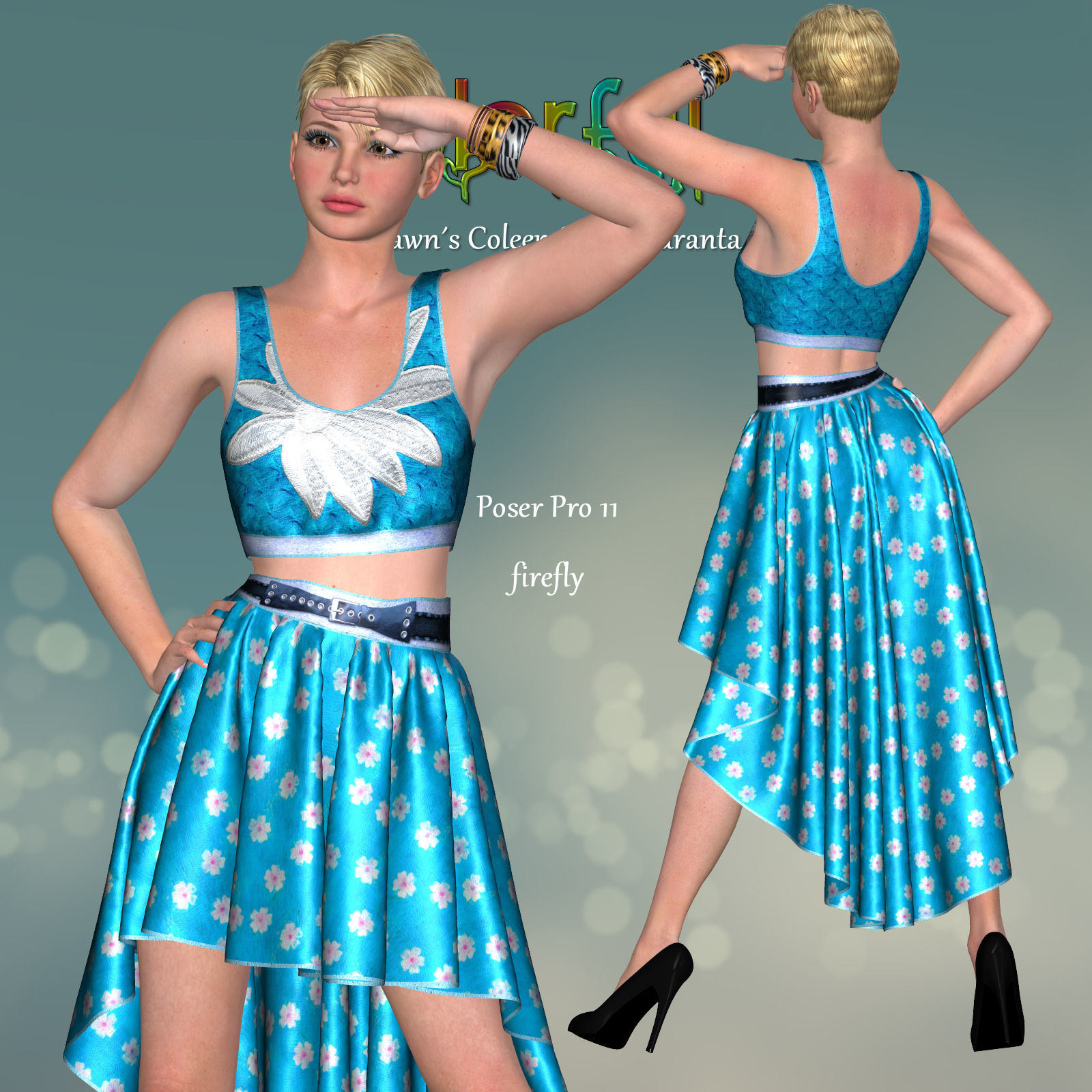 DA-Colorful for Dawns Coleen Set by Karanta by N/A