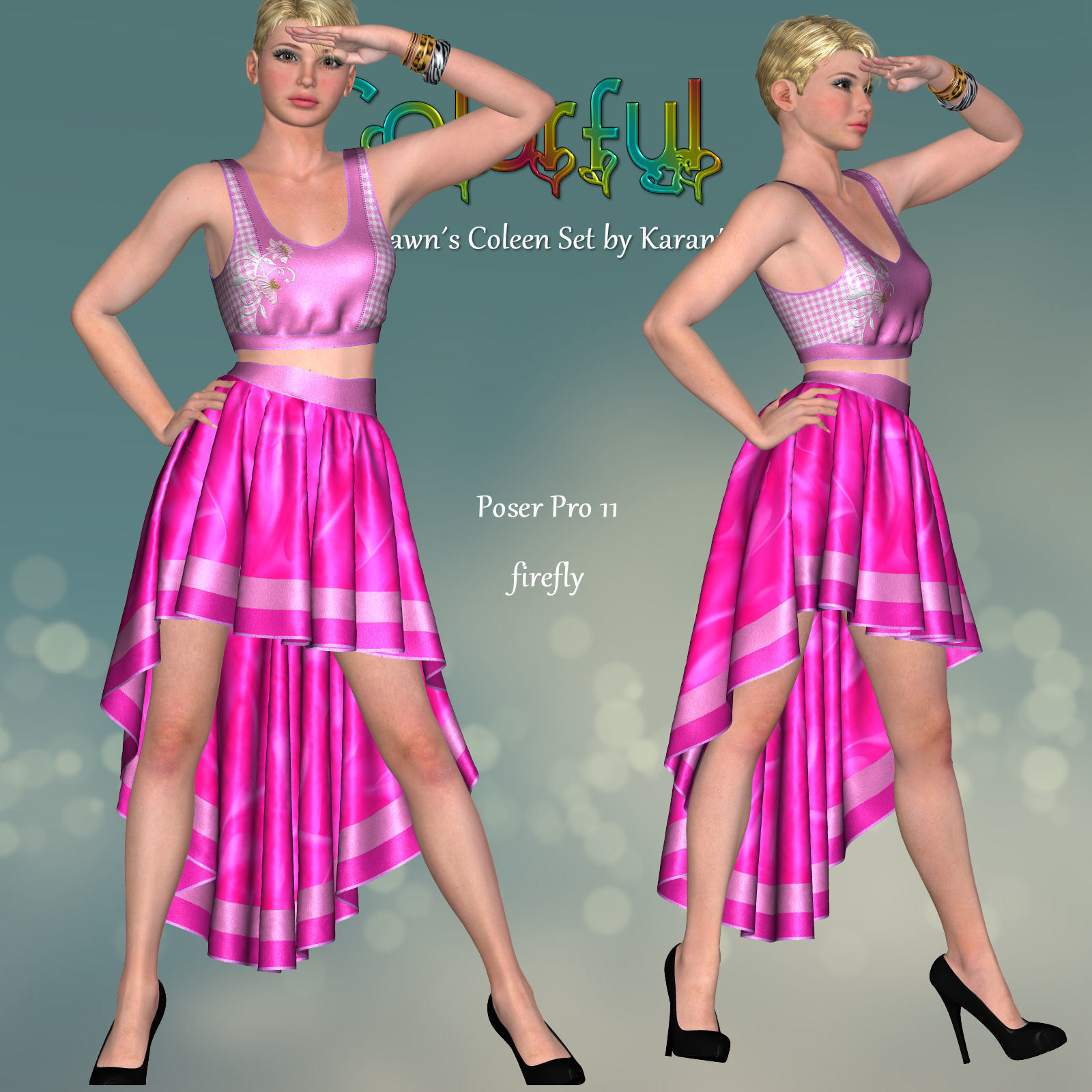 DA-Colorful for Dawns Coleen Set by Karanta by N/A