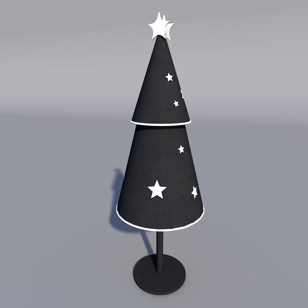 Four Christmas trees for Daz Studio by N/A