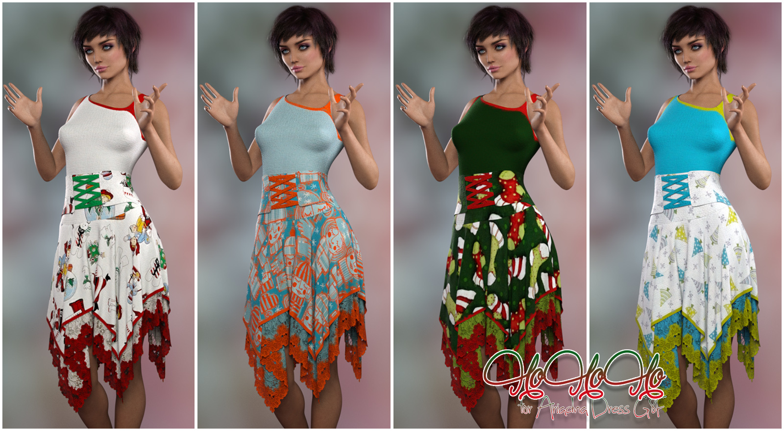 HoHoHo Ariadna Dress G8F by N/A