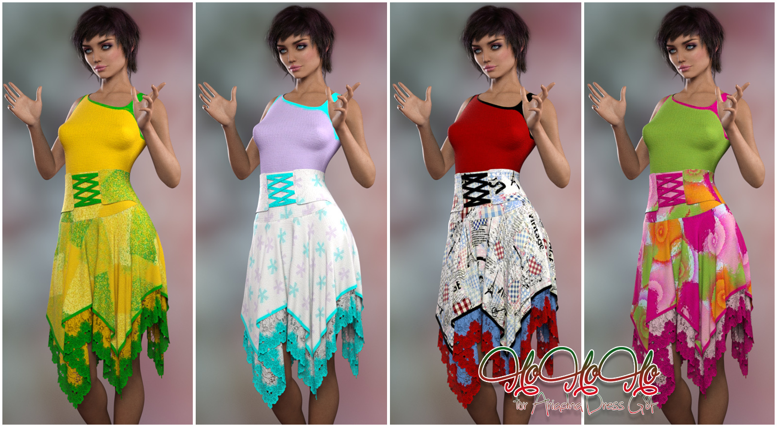 HoHoHo Ariadna Dress G8F by N/A