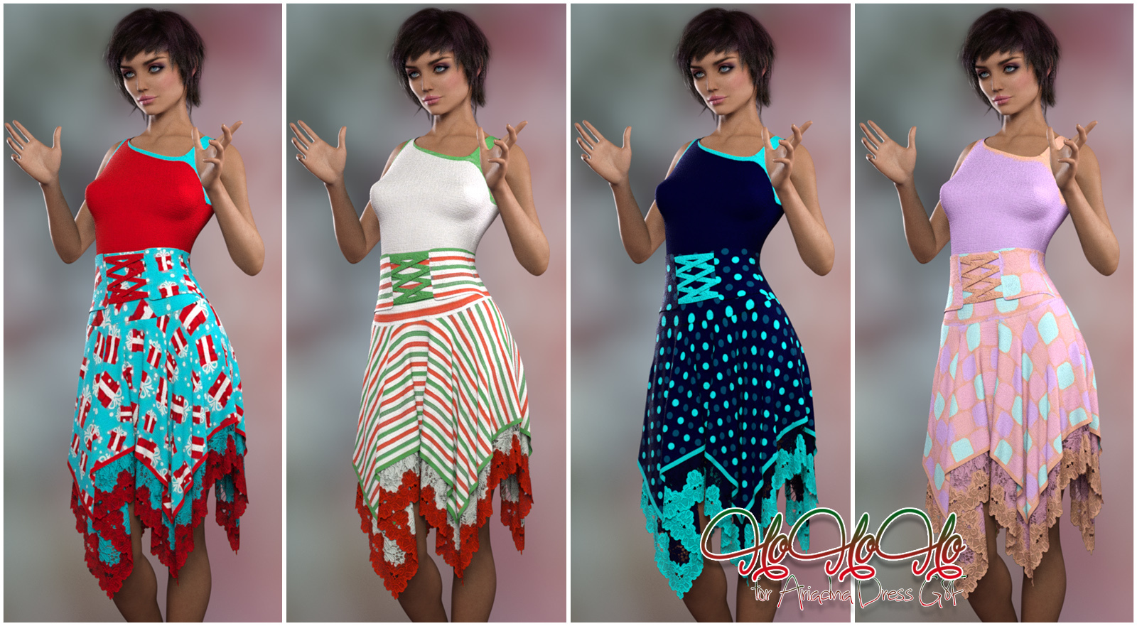 HoHoHo Ariadna Dress G8F by N/A