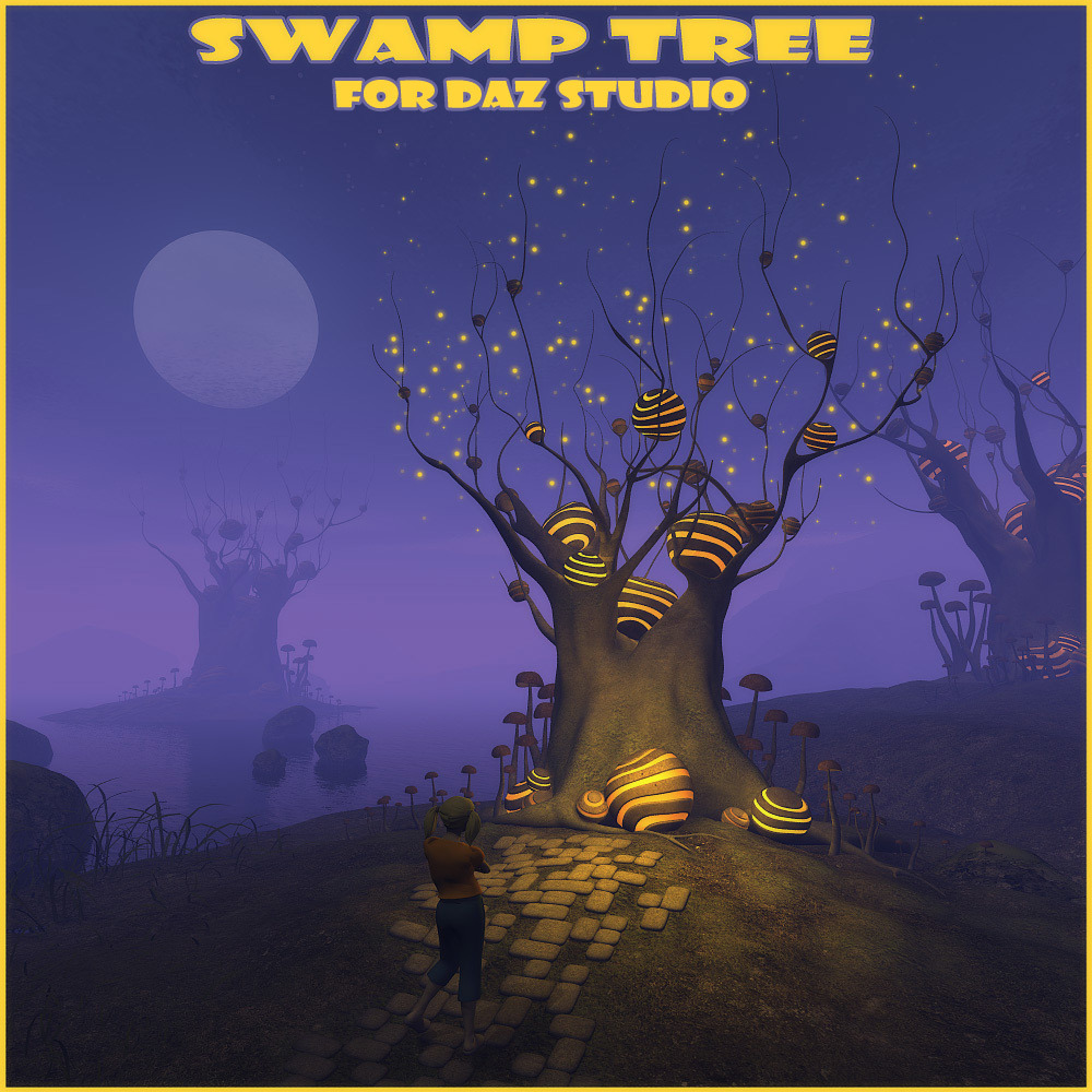 Swamp tree for Daz Studio by N/A
