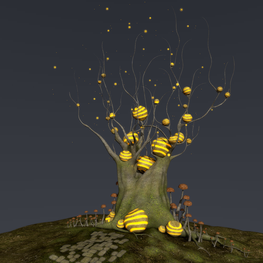 Swamp tree for Daz Studio by N/A