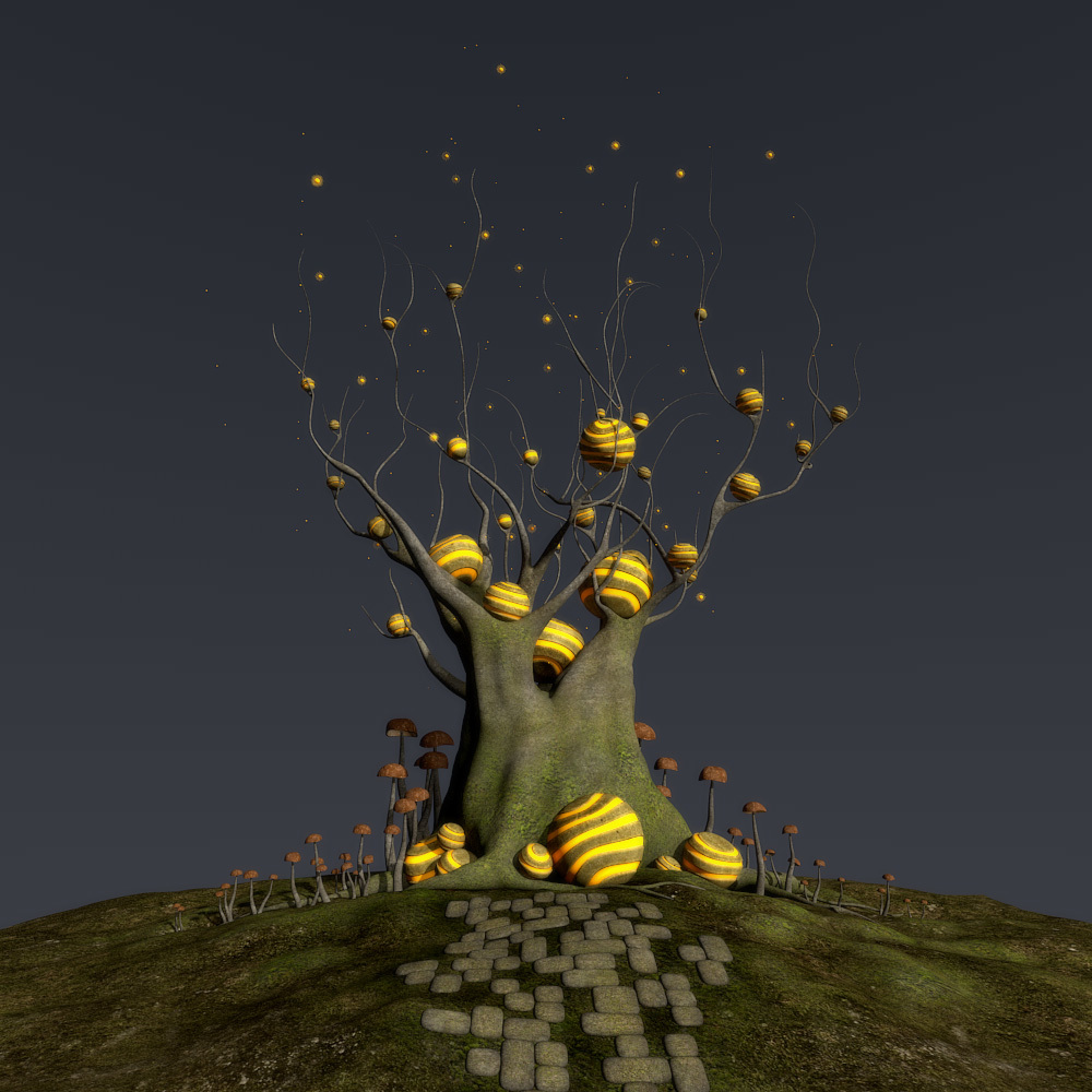 Swamp tree for Daz Studio by N/A