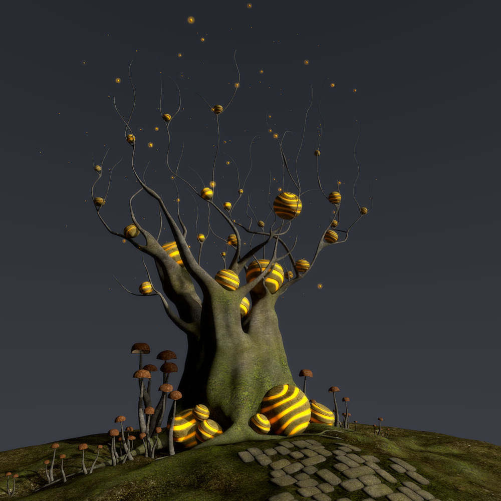 Swamp tree for Daz Studio by N/A