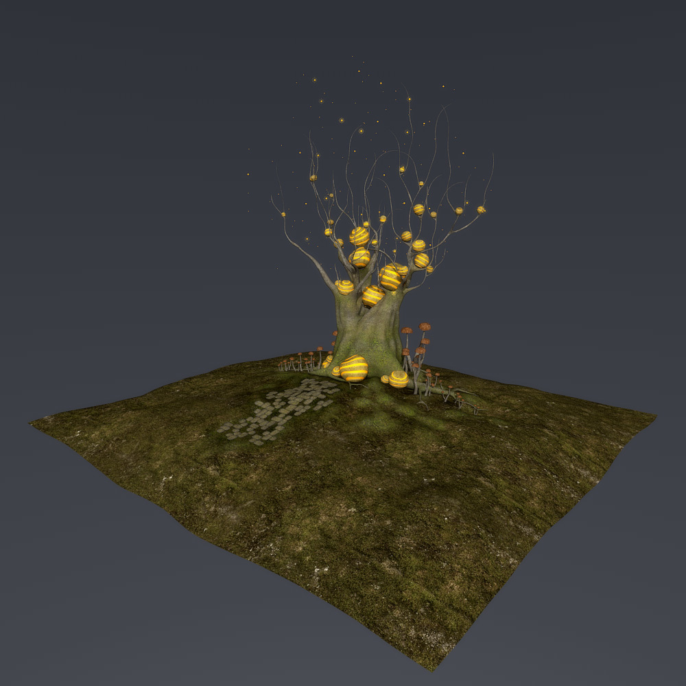 Swamp tree for Daz Studio by N/A