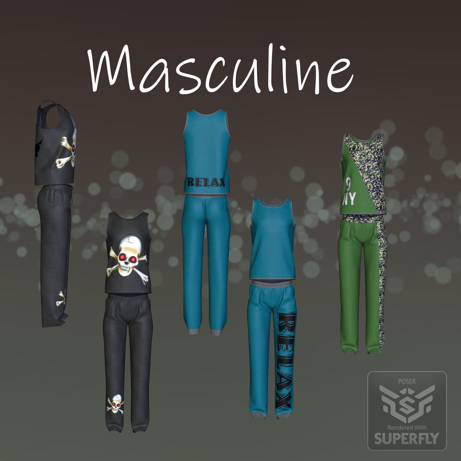DA-Masculine for SportsSet for L'Homme by N/A