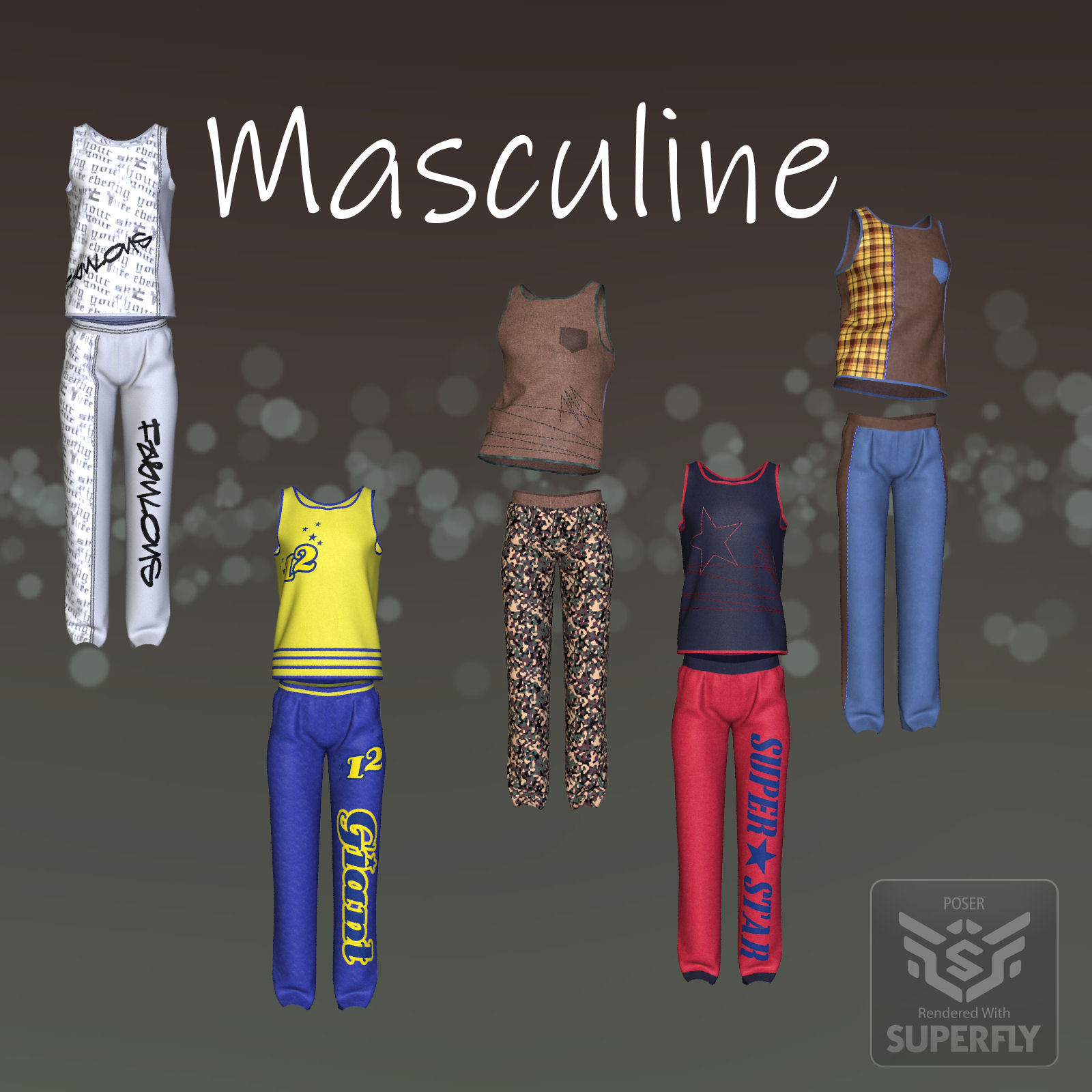 DA-Masculine for SportsSet for L'Homme by N/A