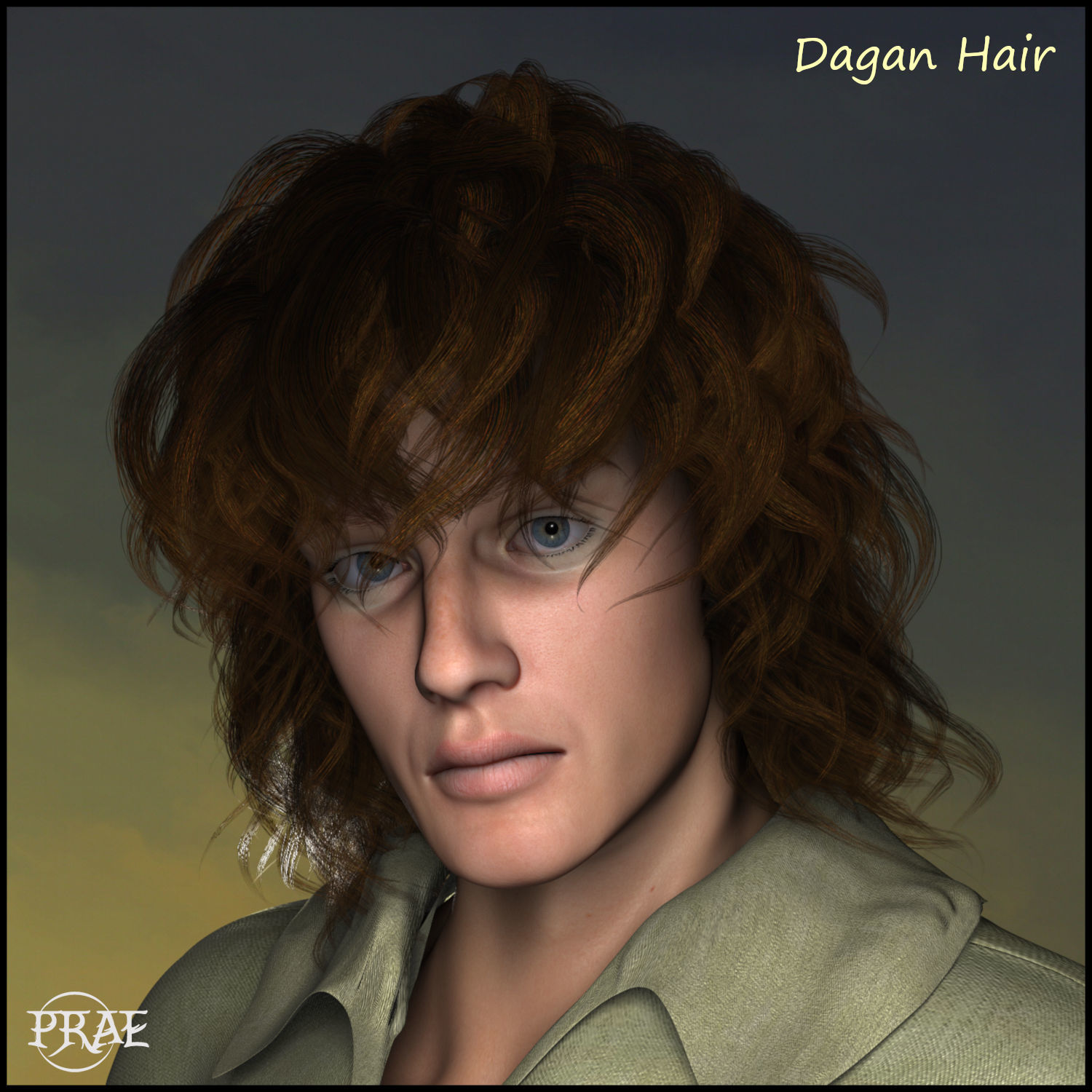 Prae-Dagan Hair For L'Homme and Poser by N/A