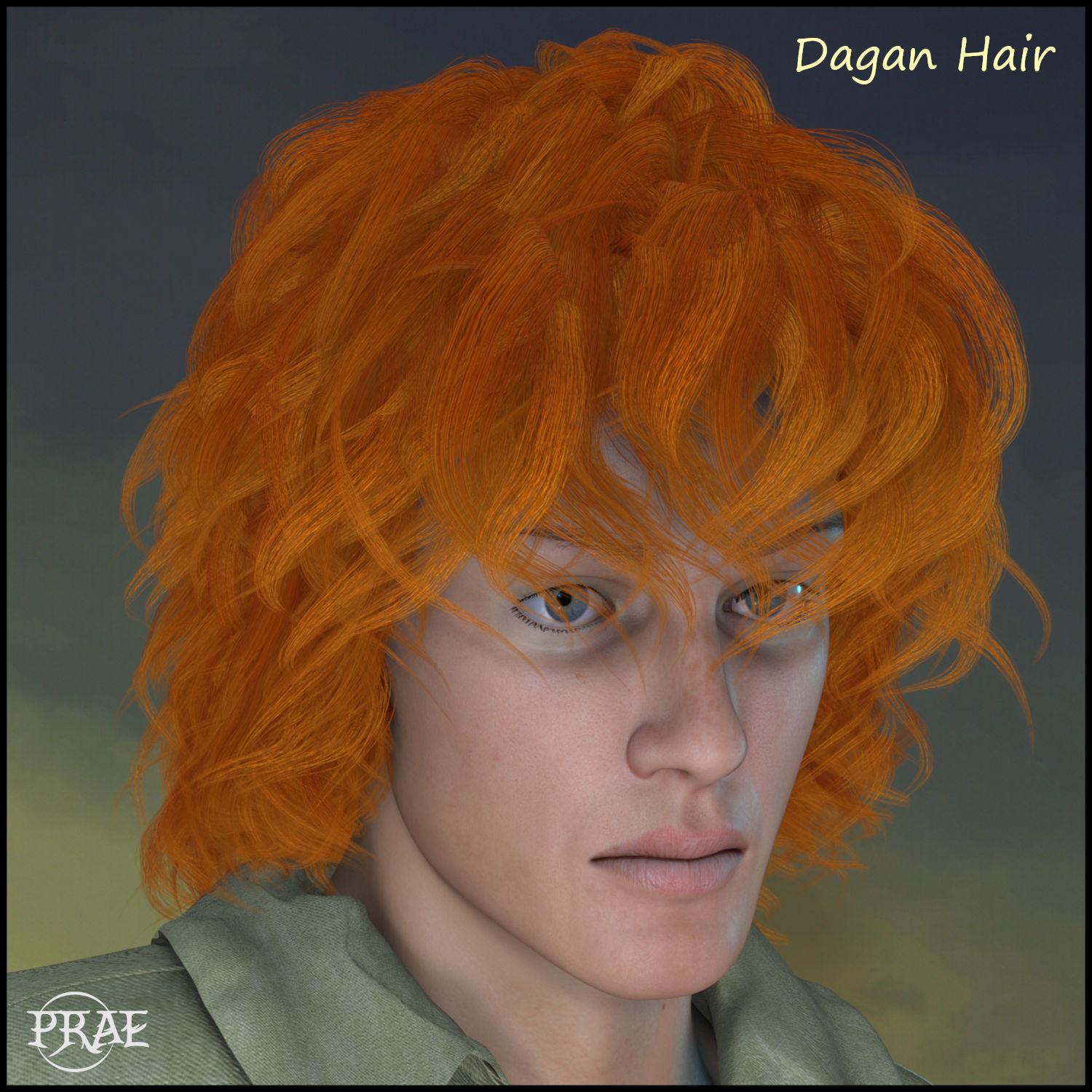 Prae-Dagan Hair For L'Homme and Poser by N/A
