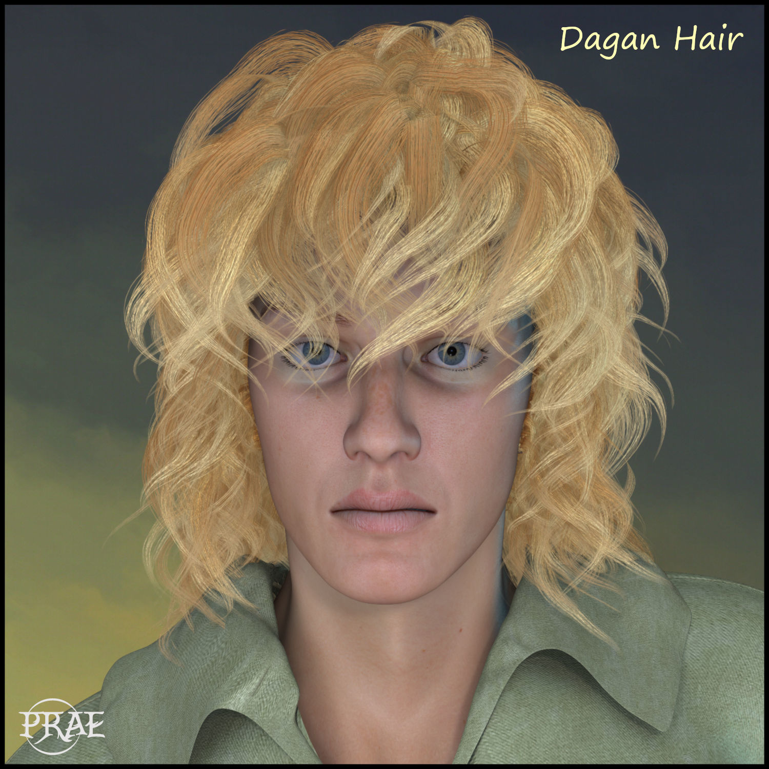 Prae-Dagan Hair For L'Homme and Poser by N/A