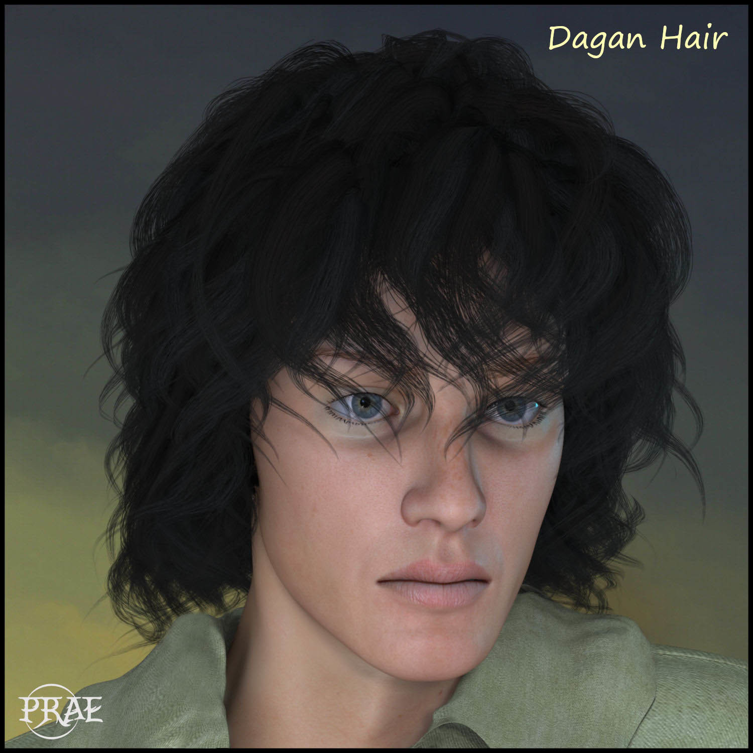 Prae-Dagan Hair For L'Homme and Poser by N/A