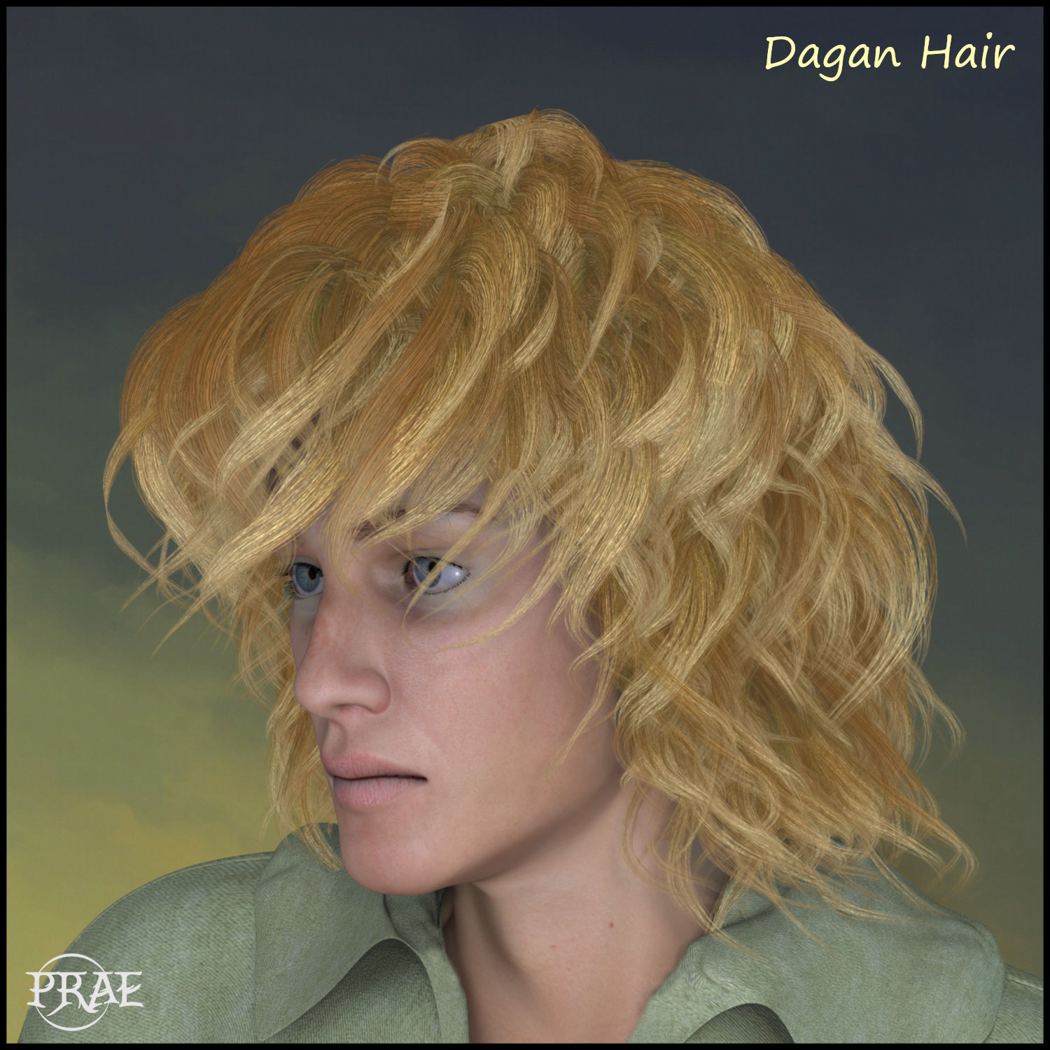 Prae-Dagan Hair For L'Homme and Poser by N/A