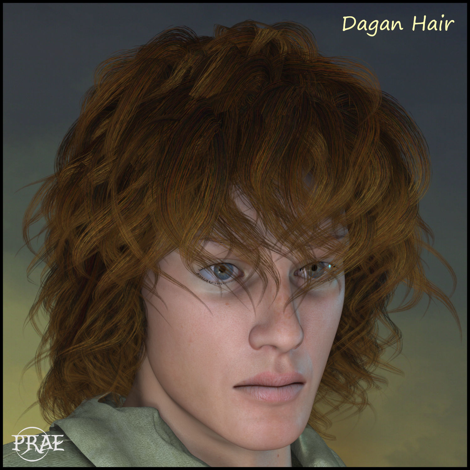 Prae-Dagan Hair For L'Homme and Poser by N/A