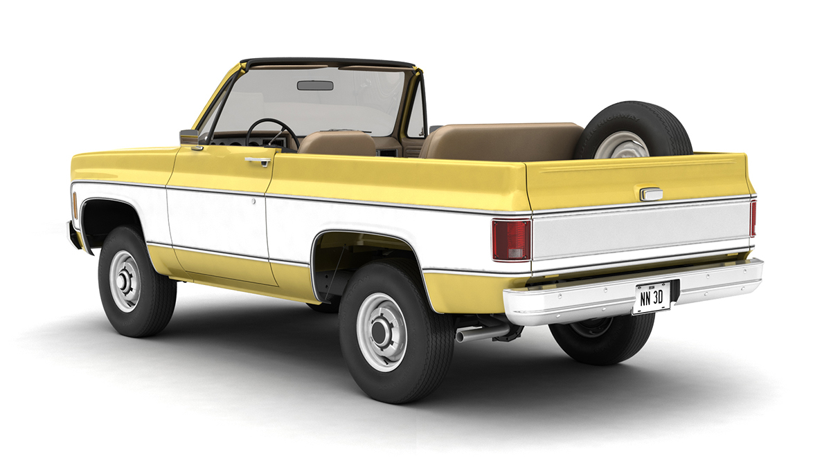 GENERIC CONVERTIBLE SUV 12 EXTENDED LICENSE by N/A