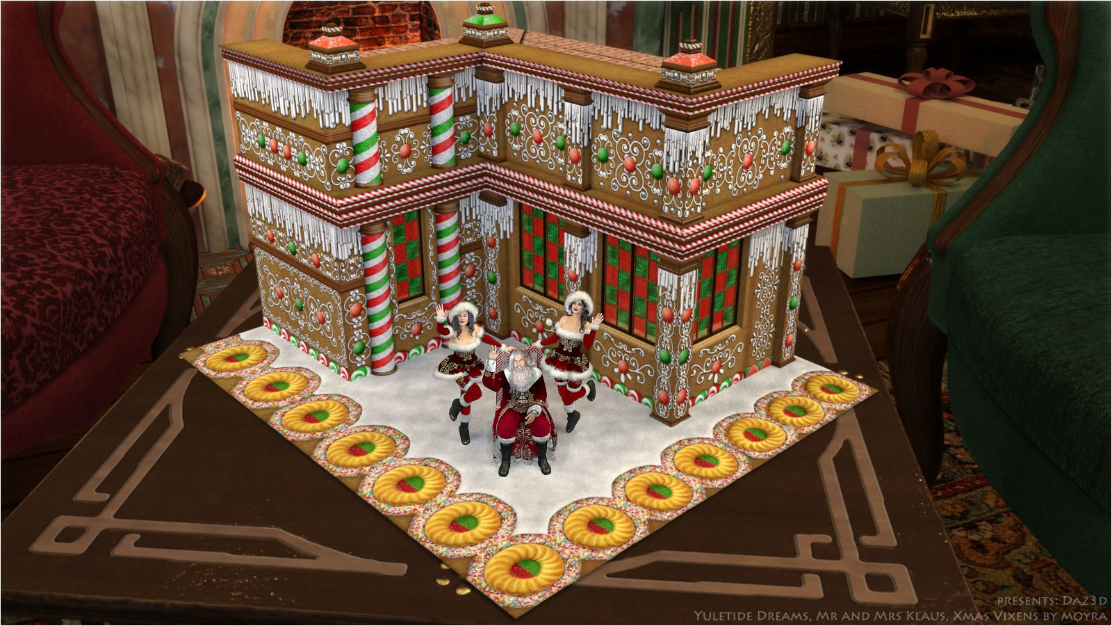 Gingerbread Manor by N/A