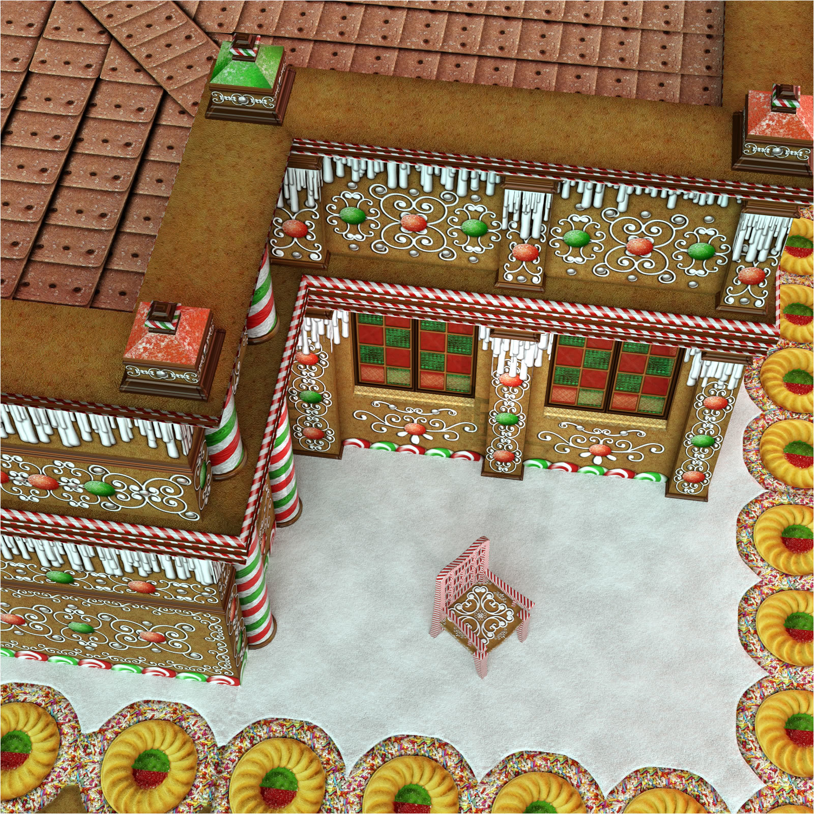 Gingerbread Manor by N/A