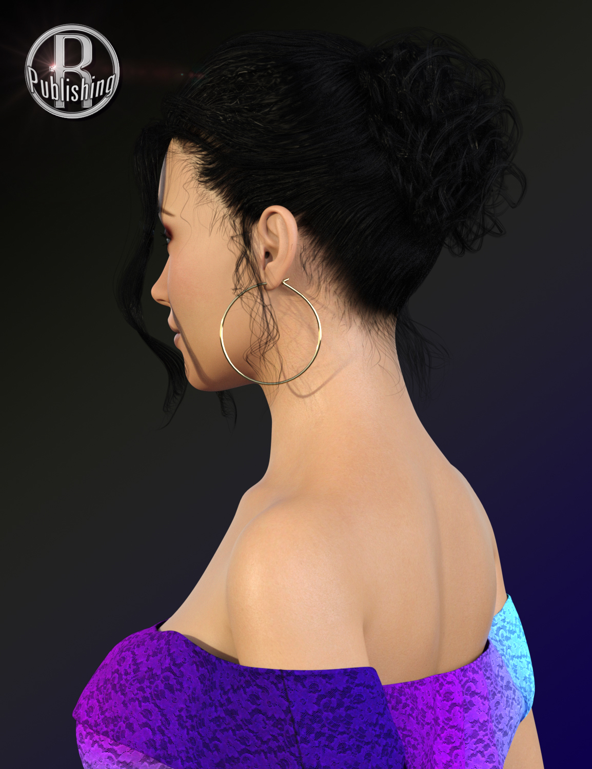 Laure Classy Evening Up Do for the Genesis 3 and 8 Females by N/A