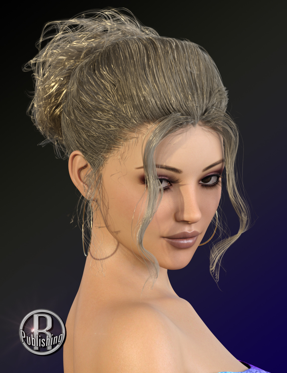 Laure Classy Evening Up Do for the Genesis 3 and 8 Females by N/A