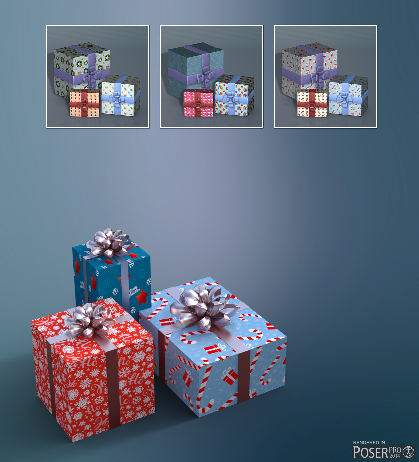 Poser - Christmas Wraps by N/A