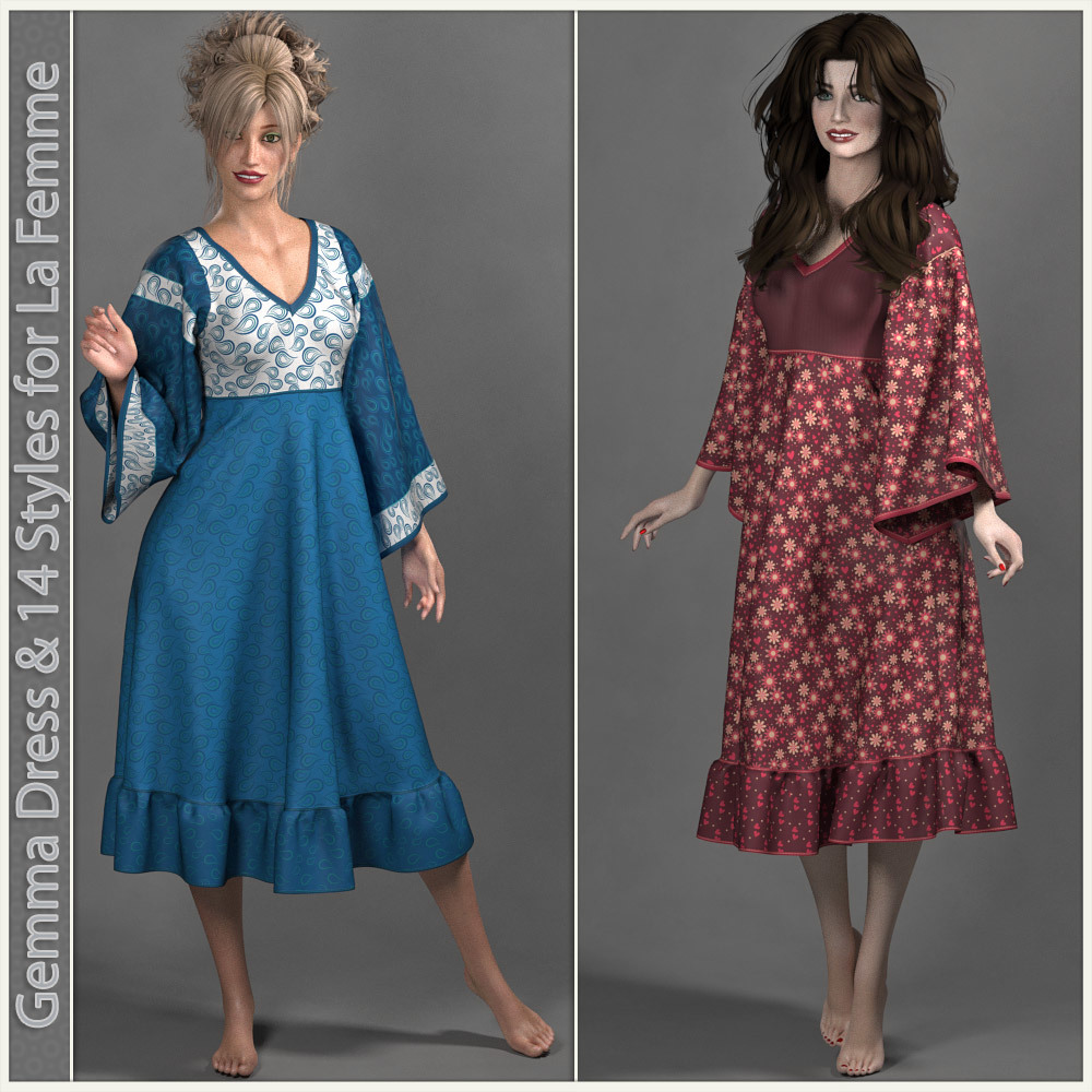 Gemma Dress for La Femme by N/A