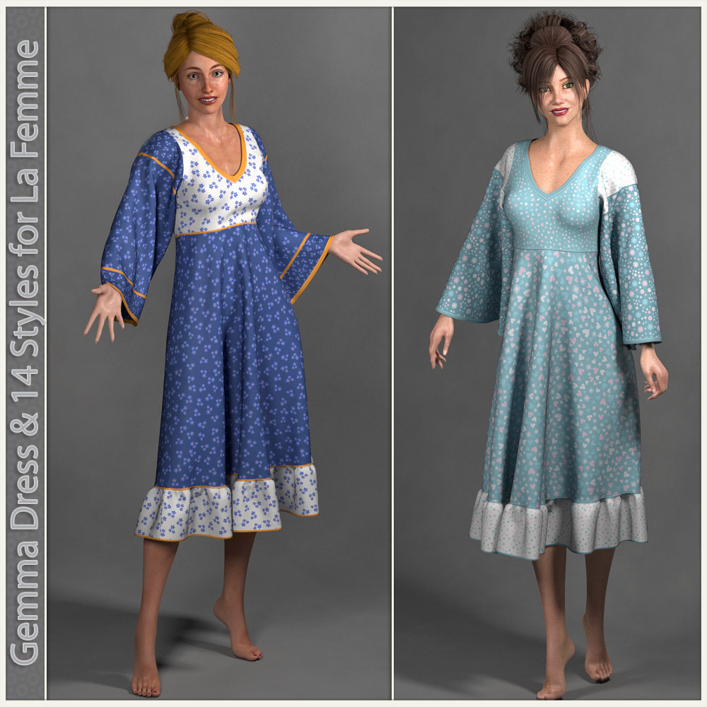 Gemma Dress for La Femme by N/A