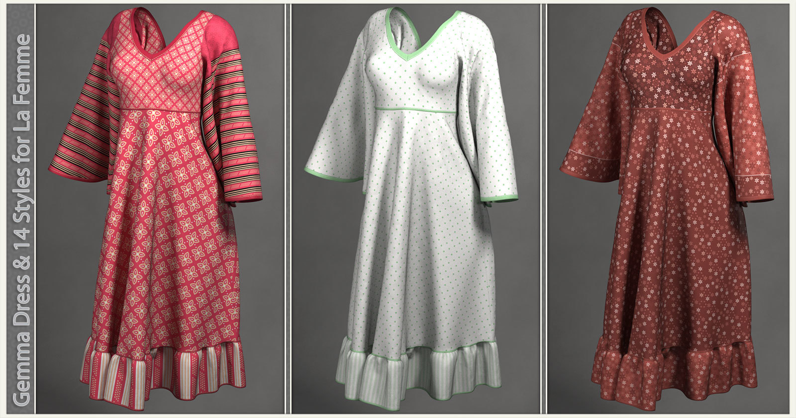 Gemma Dress for La Femme by N/A