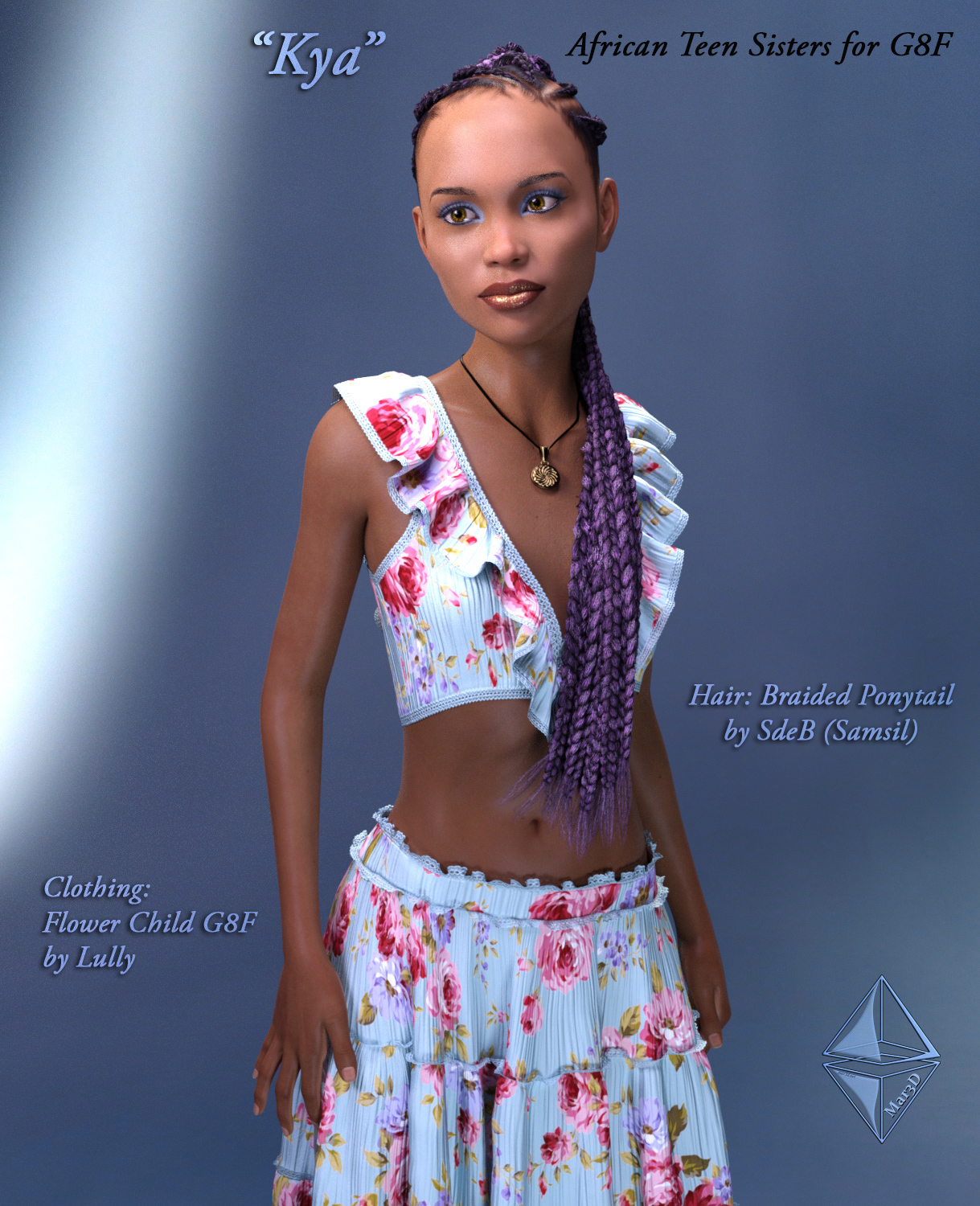African Teen Sisters for G8F by N/A