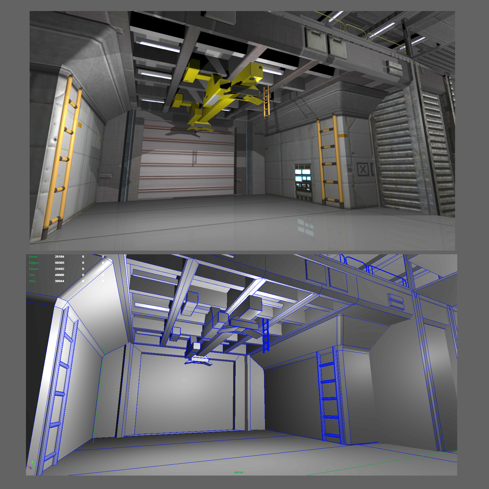 Shuttle Bay FBX by N/A