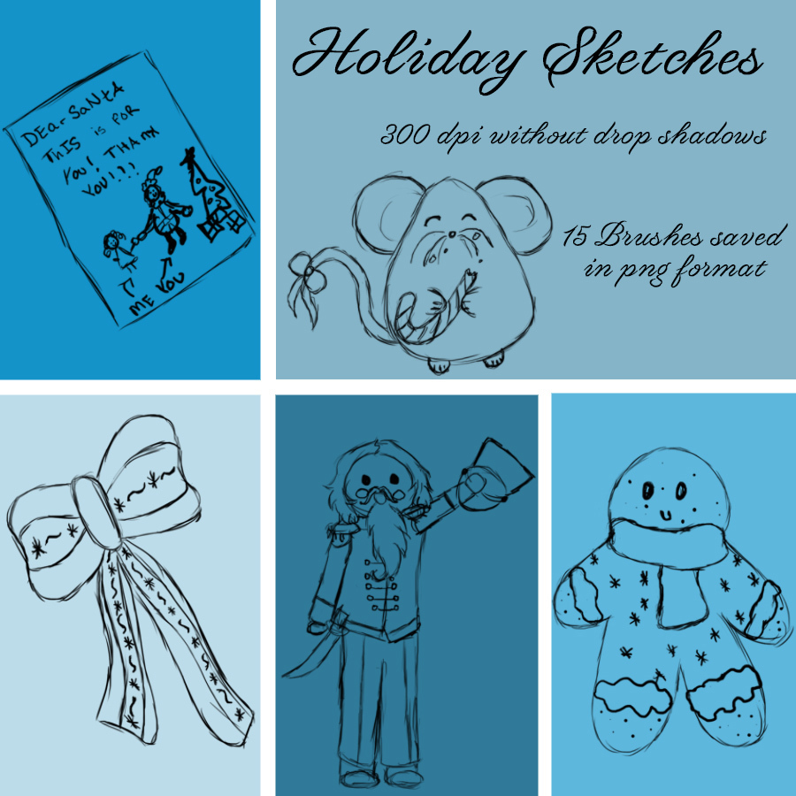 Holiday Brushes - PNGs by N/A