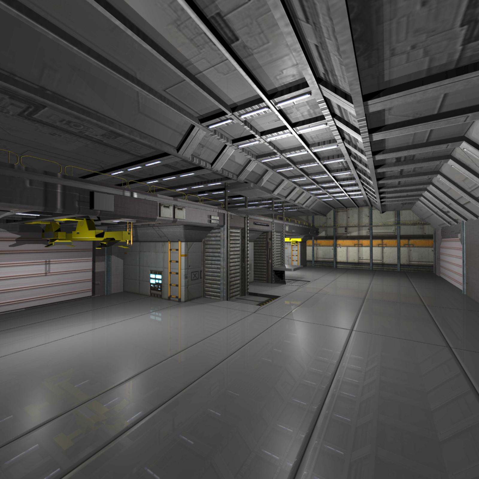 Shuttle Bay FBX - Extended License by N/A