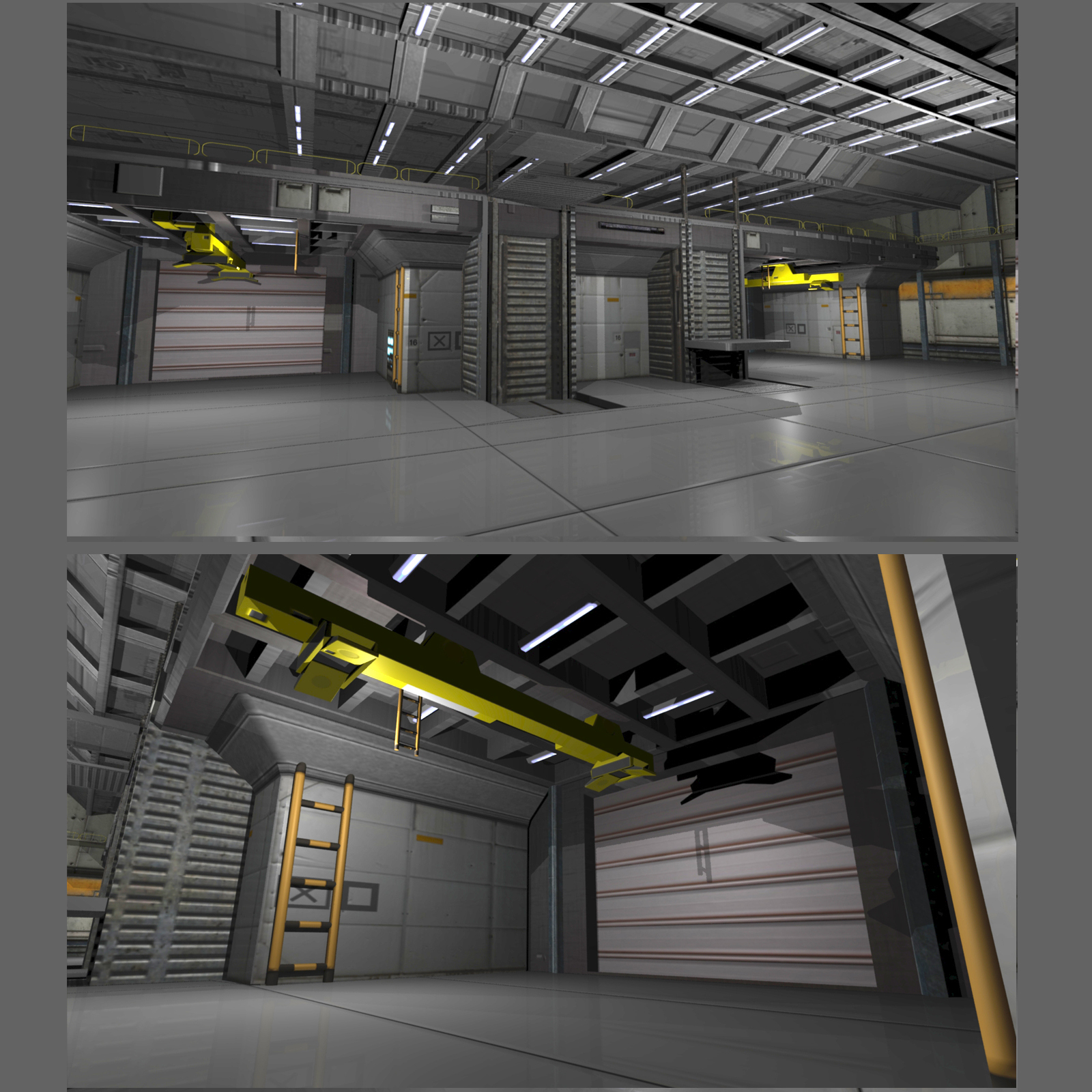 Shuttle Bay FBX - Extended License by N/A