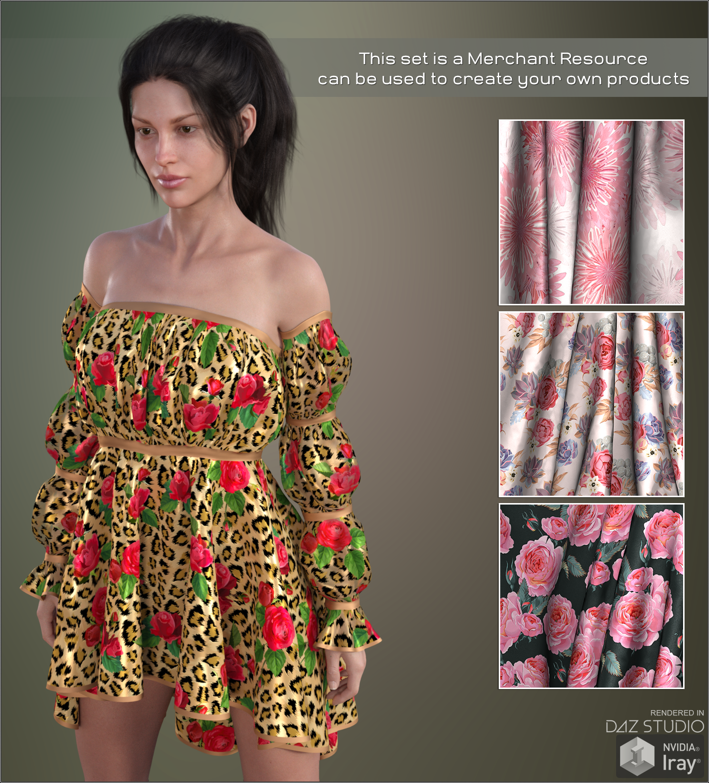 Daz Iray - Kimono Silks by N/A