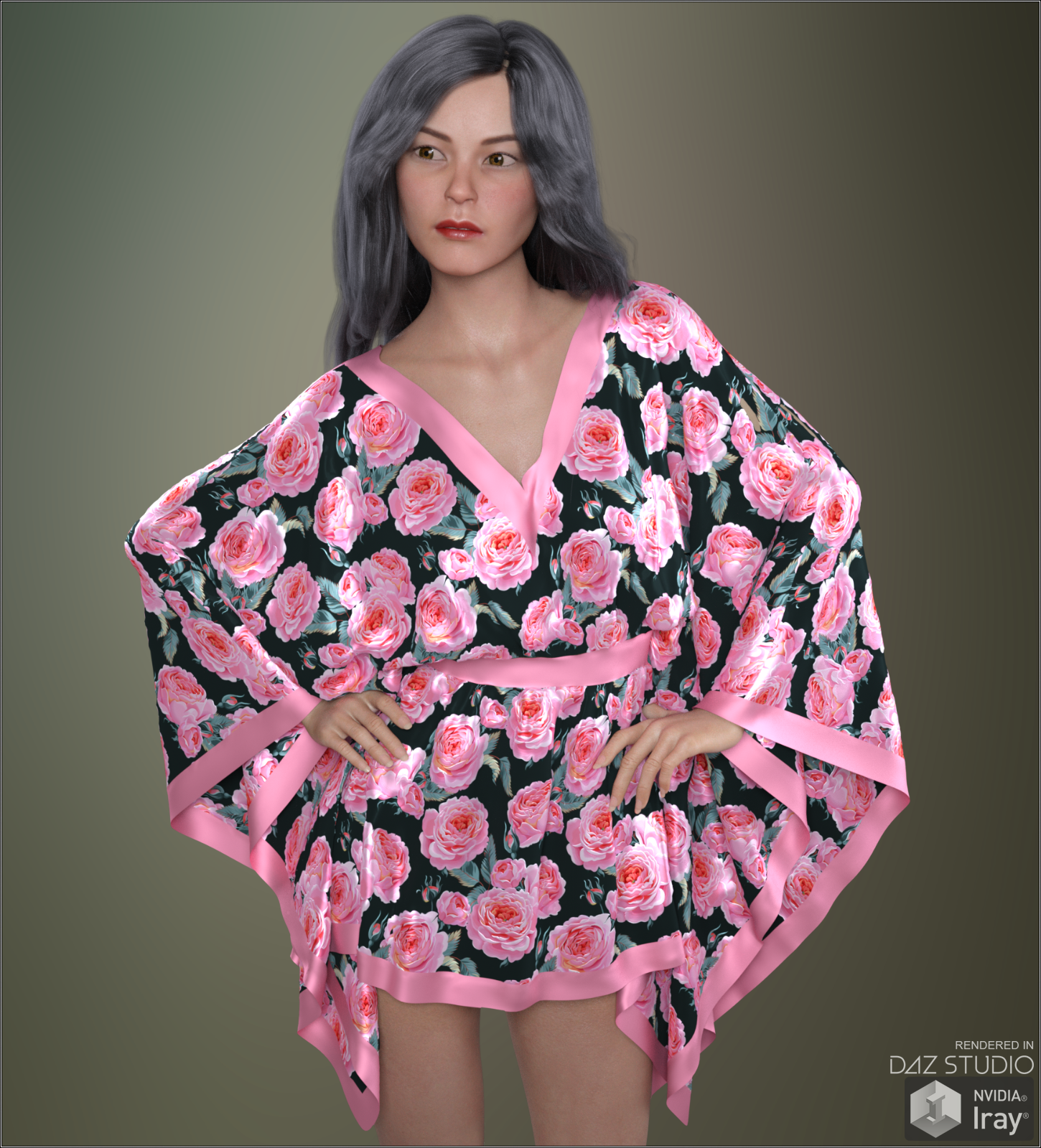 Daz Iray - Kimono Silks by N/A