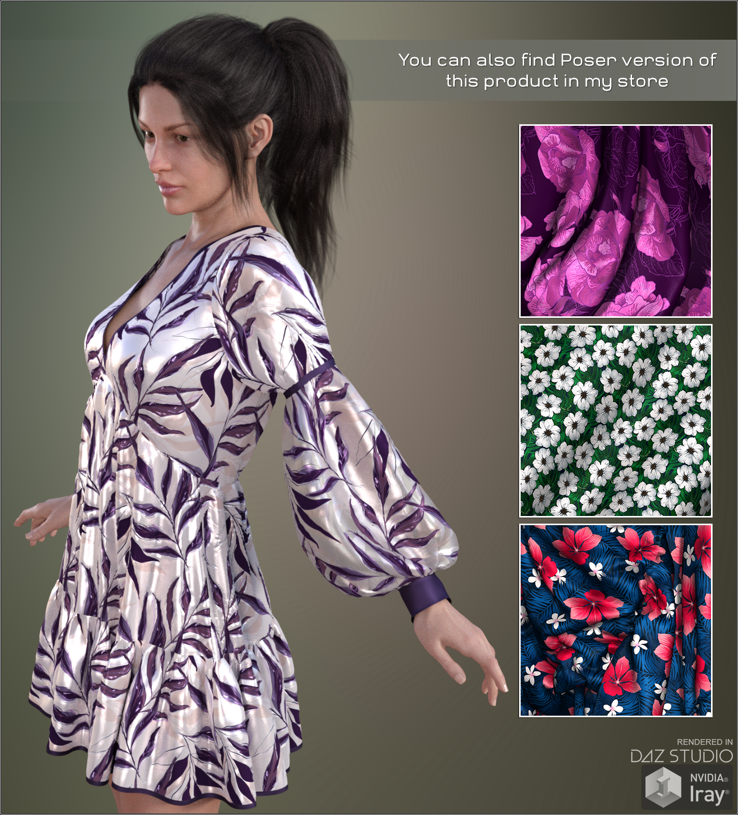 Daz Iray - Kimono Silks by N/A