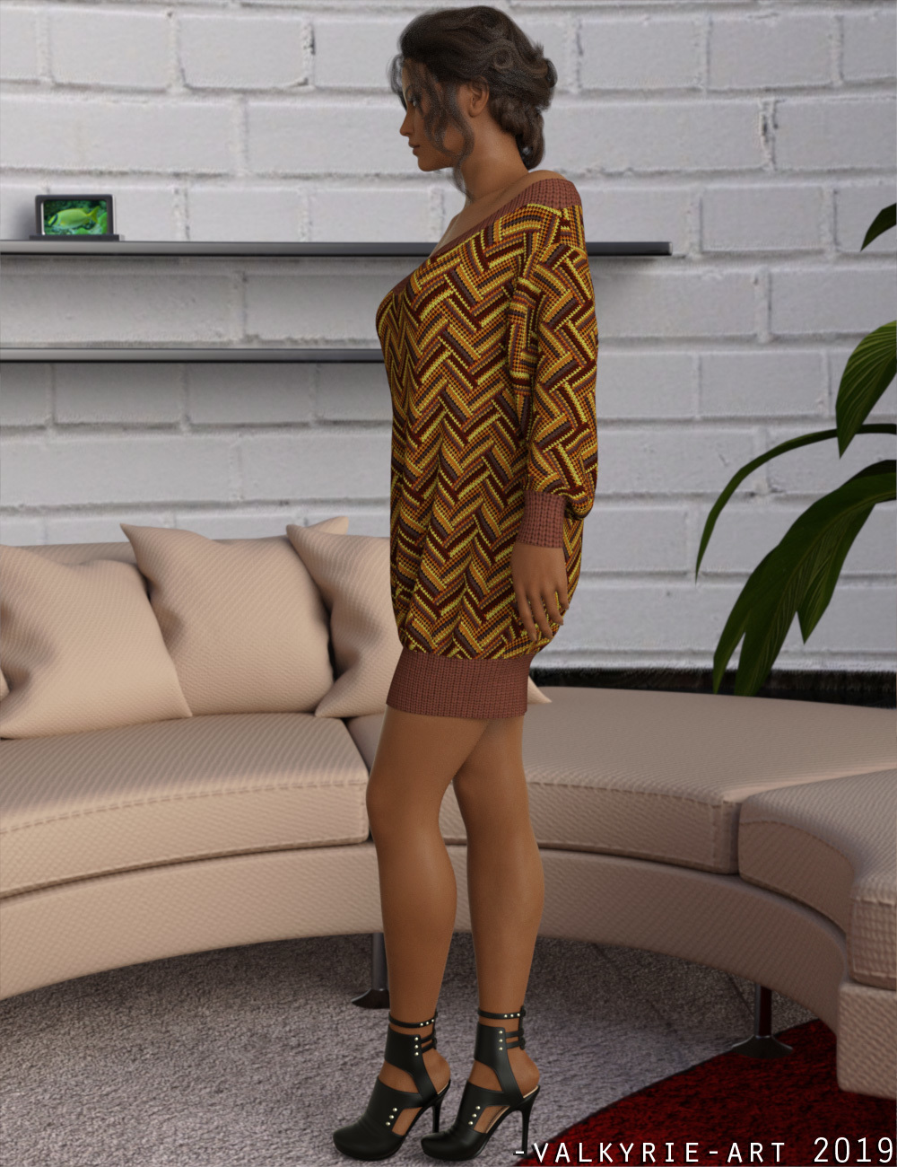 InStyle - dforce Off Shoulder Sweater G8F by N/A