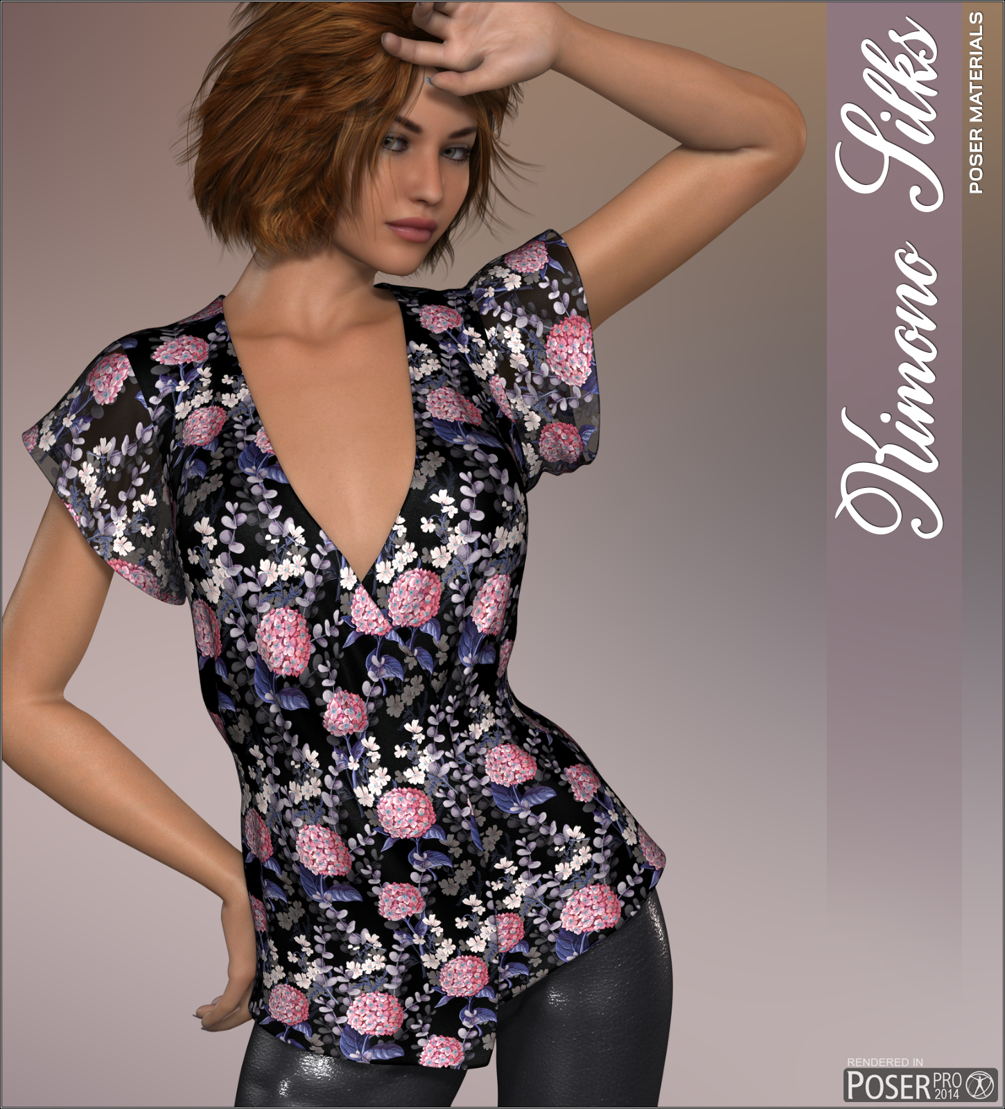 Poser - Kimono Silks by N/A